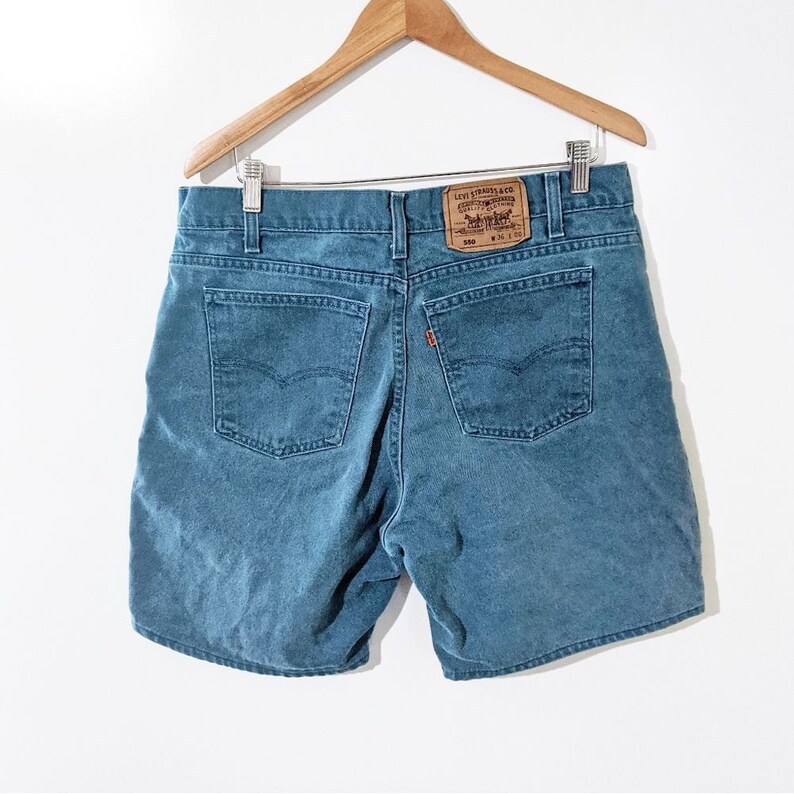 mens jean shorts size 36