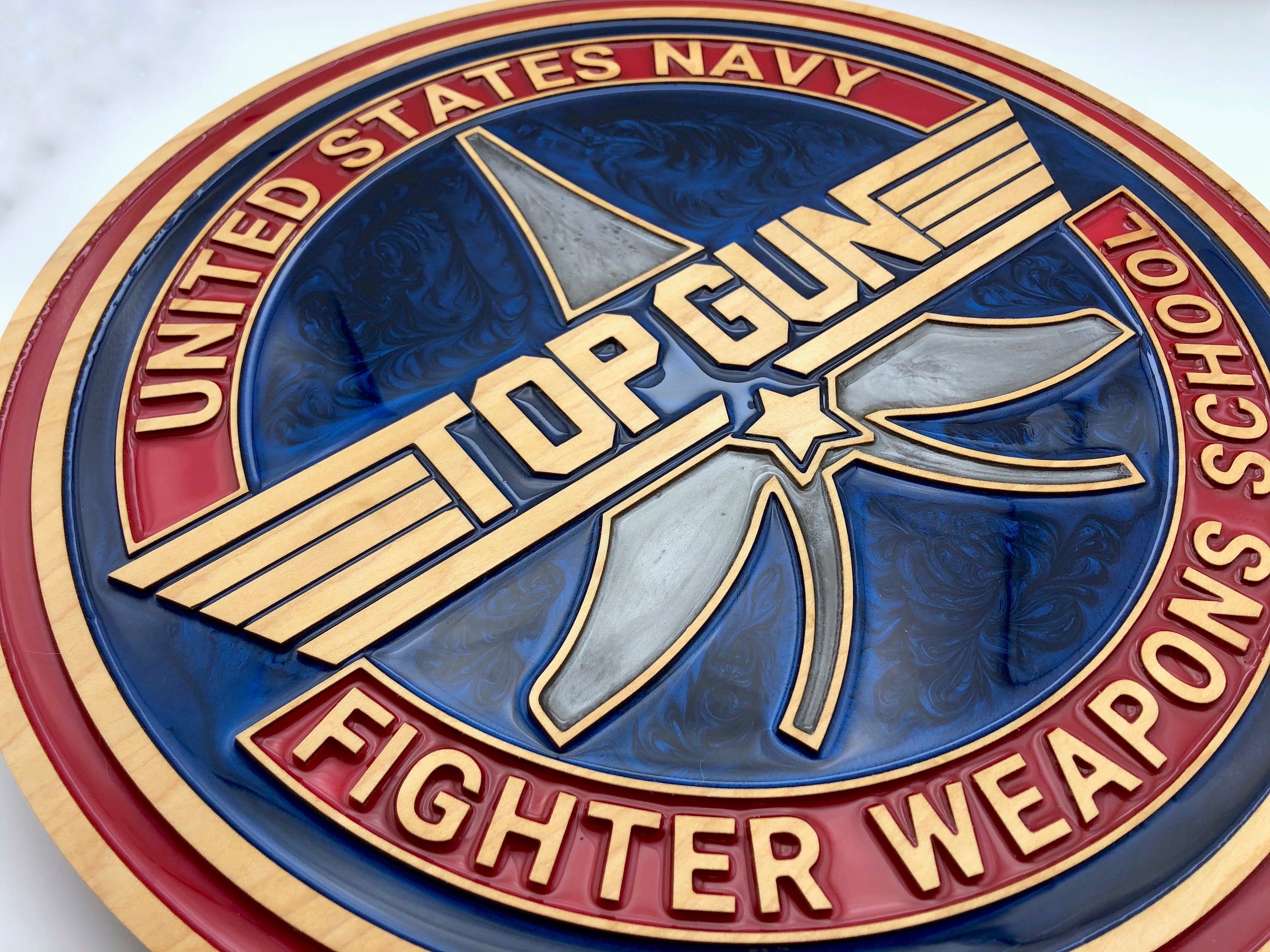 TOP GUN United States Navy Fighter Weapons School Movie Sign Etsy