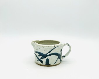 Made-to-Order Onyx River Ceramic Creamer / Mini Pitcher by Amy Schnitzer
