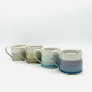 NEW! Two-Toned Reduction Fired Ceramic Espresso Cups in Various Colors by Amy Schnitzer image 1