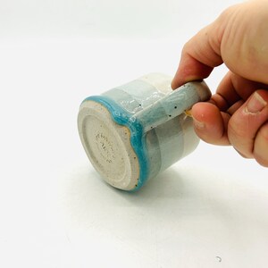 NEW! Two-Toned Reduction Fired Ceramic Espresso Cups in Various Colors by Amy Schnitzer image 10