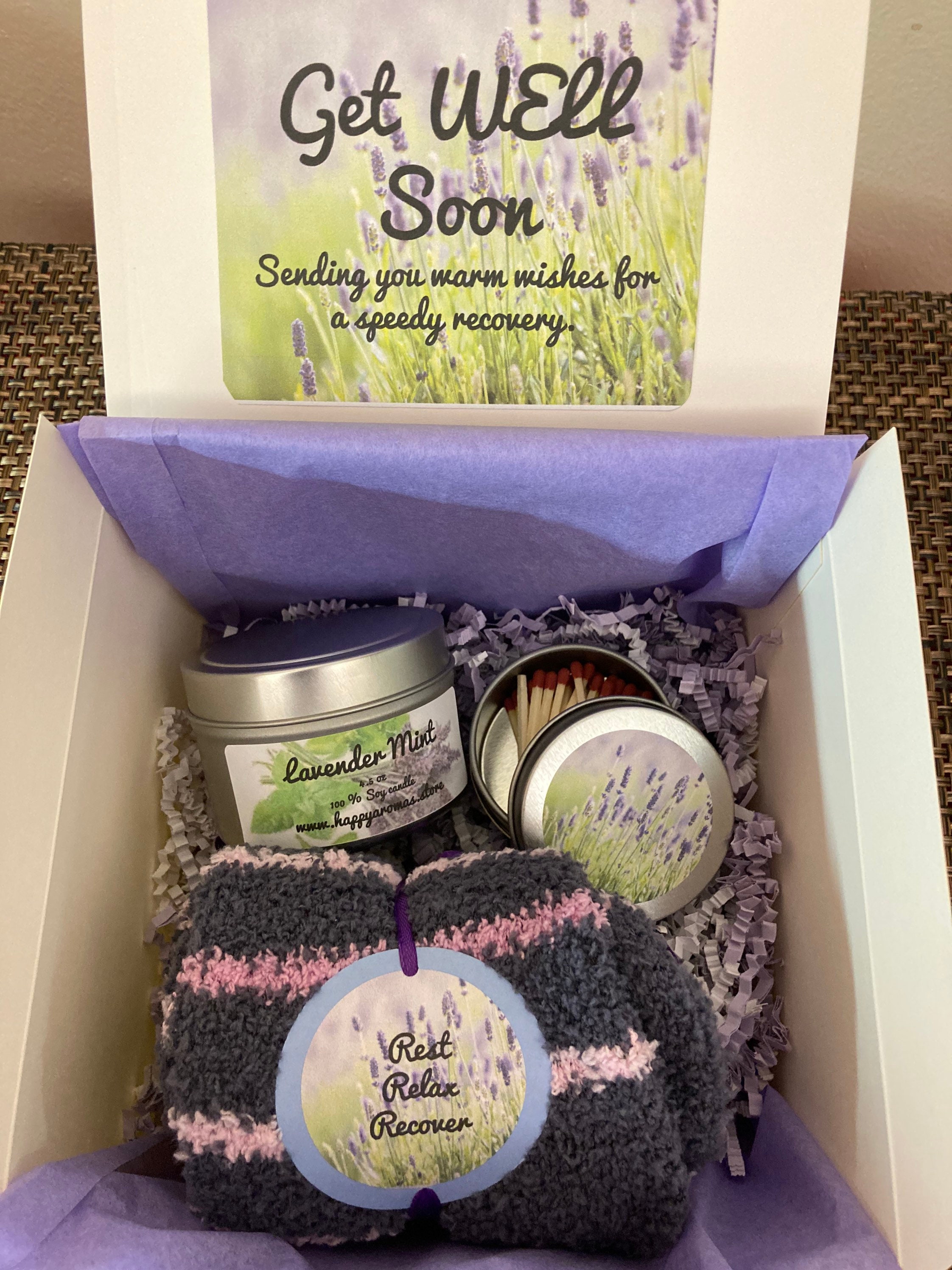 Get well Gift Box Etsy