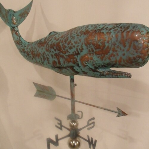 Large Handcrafted 3D 3 Dimensional OWL Weathervane Copper Etsy