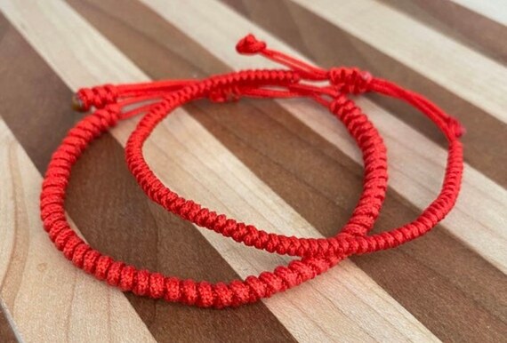 Buy Red String Bracelet Protection Bracelet Good Luck Bracelet Red Online  in India  Etsy
