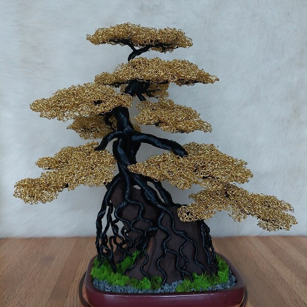 Wire Bonsai Etsy