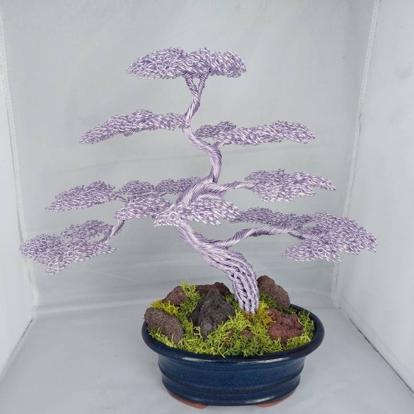 Wire Bonsai Etsy