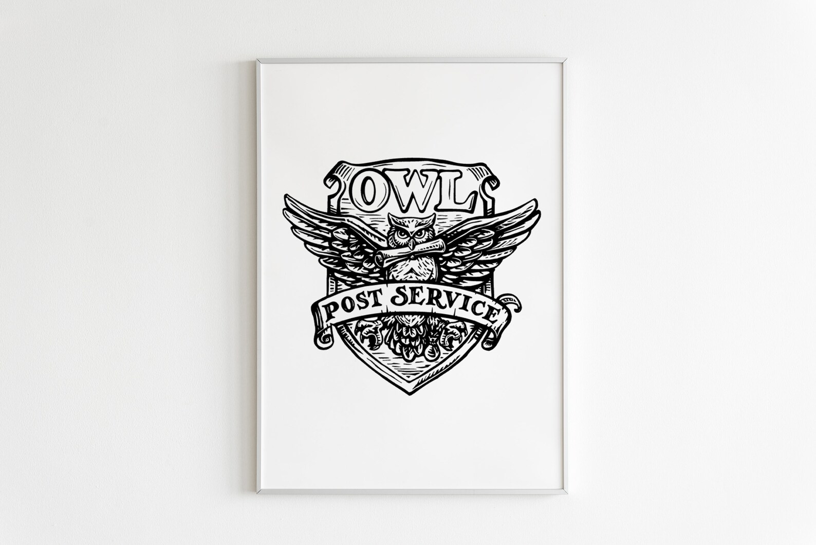 Owl Post Service Harry Potter Print Harry Potter Printable Art | Etsy