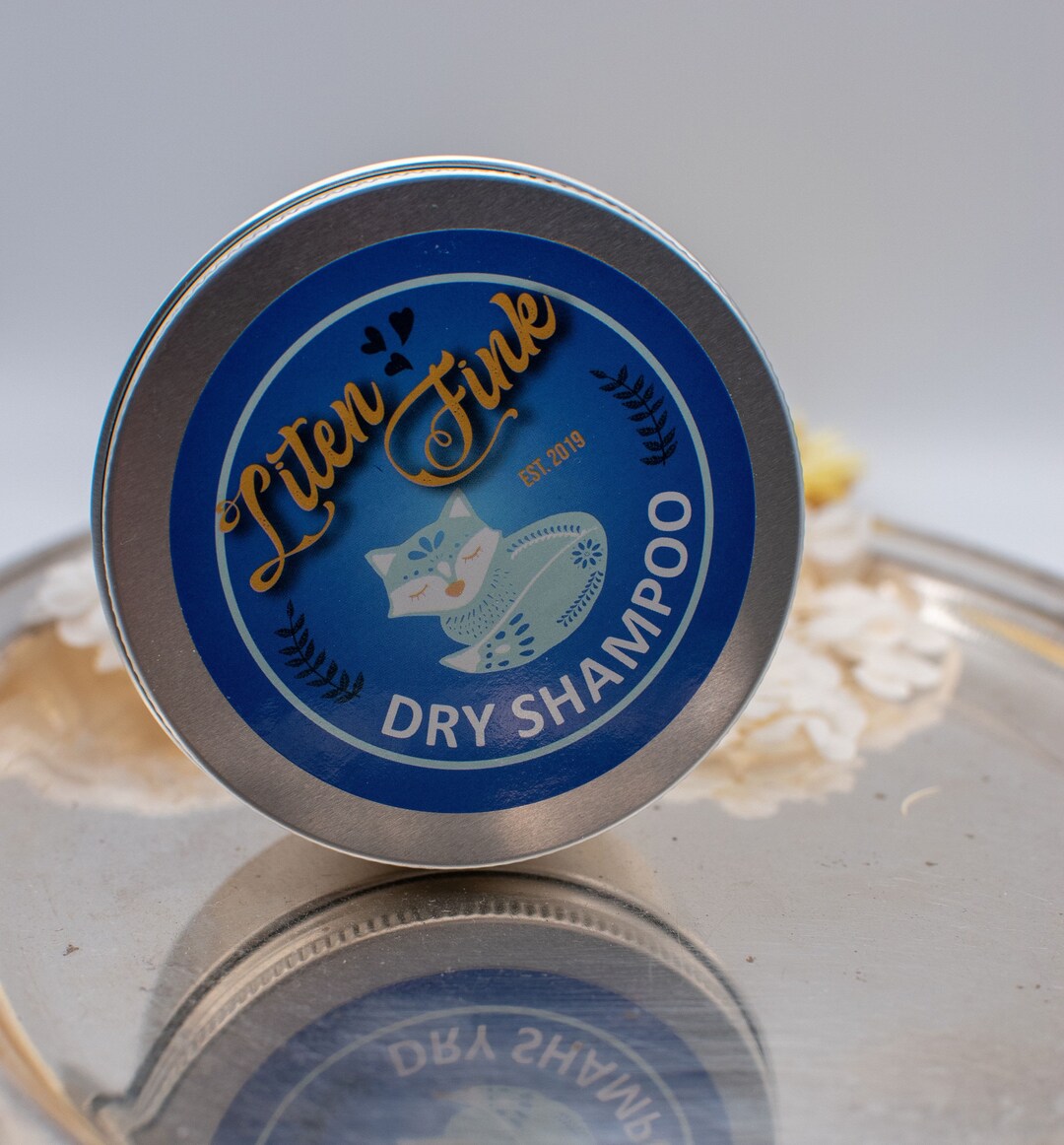 All Natural Dry Shampoo Dark and Light Hair Nontoxic Herbal Etsy