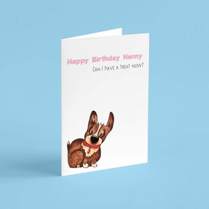Joyeux Anniversaire Grand Pere Doggy Chiot Carte Etsy France