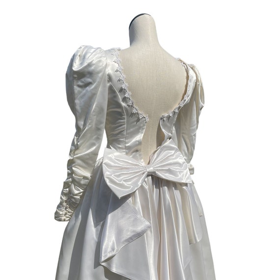 Jessica McClintock 80s Full Princess Skirt Weddin… - image 9