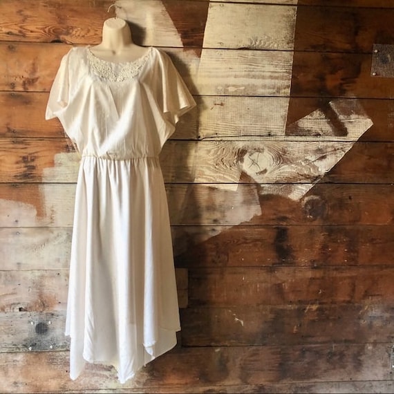 Handmade 1930 Style Vintage Draped Goddess Dress