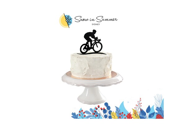 Cycle Cake Topper,