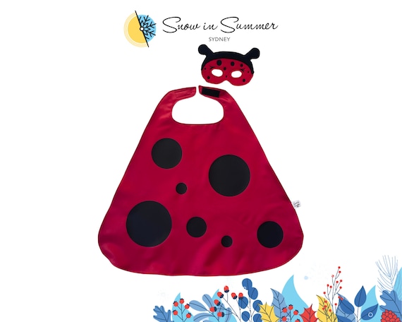Kids Play Costume Ladybug Costume Felt Costume Bug Costume Costume Pack World Book Day Book Week Ladybug Halloween Book Character Costume