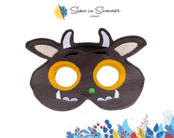 World Book Week Mask, Kids Play Costume - Book Week Costume - Woodland Animal Costume, Monster Story Costume, Role Play Mask, Halloween Mask