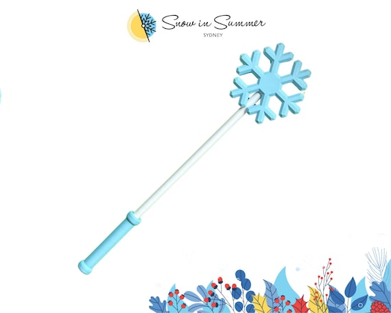 Winter Wand, Winter Princess Wand, Elsa Wand, Pretend Play, Snowflake Decoration, Fairy Tale Wand, Holiday Party