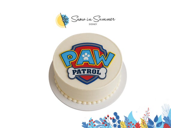 Adventure Pup Themed Cake Topper, Bright and Playful Birthday Cake Accessory, Kids Celebration Gift