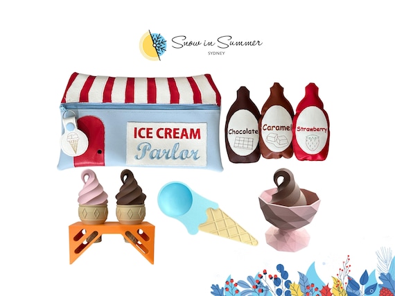 Kids Play Ice Cream Parlour, Role Play, Pretend Play, Kids Ice Cream Shop, Pretend Ice Cream Shop, Ice Cream Truck