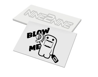 DOMO JDM BLOW ME 4/" CAR GRAPHIC DECAL VINYL LAP TOP RACING