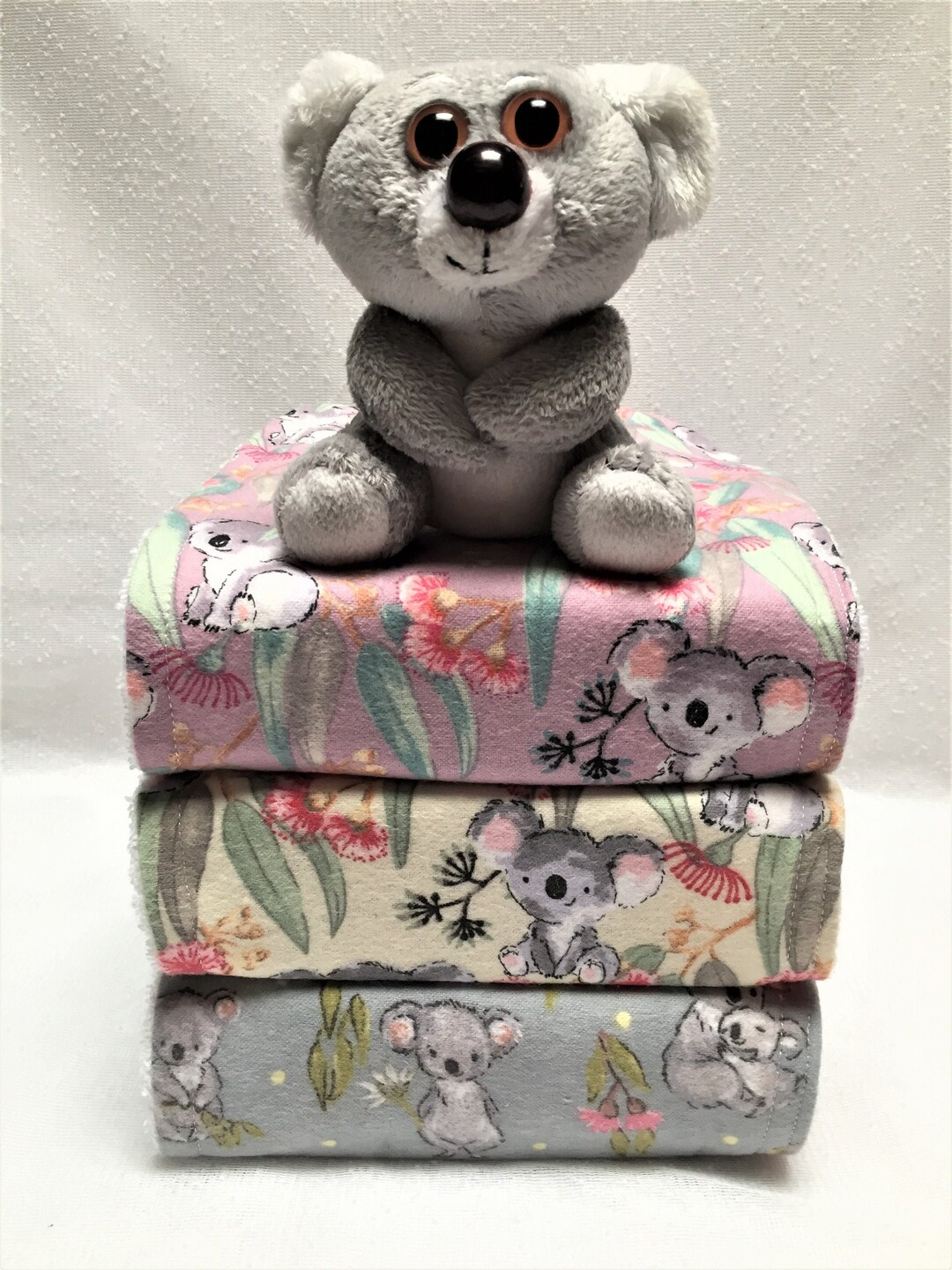 Baby Burp Cloths Set of 3/dribble/feeding/baby Shower Gift Set/unisex