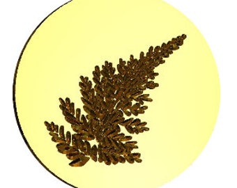 Fern Wax Seal Stamp | Sealing Wax Stamp | Wax Stamp | Sealing Stamp | Handmade in Seattle,USA