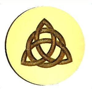 Triangle (triquetra) Celtic Knot Wax Seal Stamp | Sealing Wax Stamp | Wax Stamp | Sealing Stamp | Letter Seal | Handmade in Seattle,USA