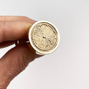 Citrus Slice, Lemon, Lime, Orange Wax Seal Stamp | Sealing Wax Stamp | Wax Stamp | Sealing Stamp | Handmade in Seattle,USA