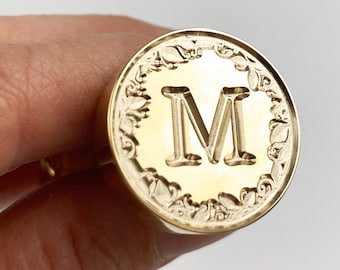 Georgia Initial Personalized Wax Seal Stamp | Sealing Wax Stamp | Wax Stamp | Sealing Stamp