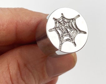 Spiderweb Wax Seal Stamp | Sealing Wax Stamp | Wax Stamp | Sealing Stamp | Halloween | Handmade in Seattle,USA