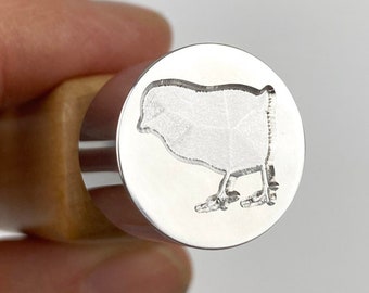 Chick Wax Seal Stamp | Sealing Wax Stamp | Wax Stamp | Sealing Stamp | Handmade in Seattle,USA