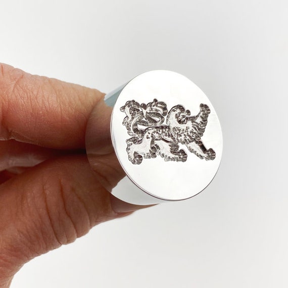 Heraldic Lion Wax Seal Stamp
