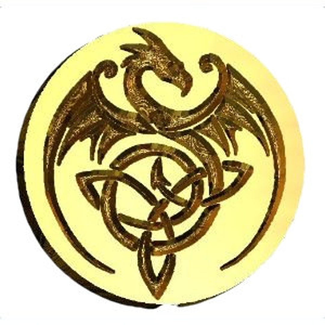 Dragon Rune Wax Seal Stamp | Sealing Wax Stamp | Wax Stamp | Sealing ...