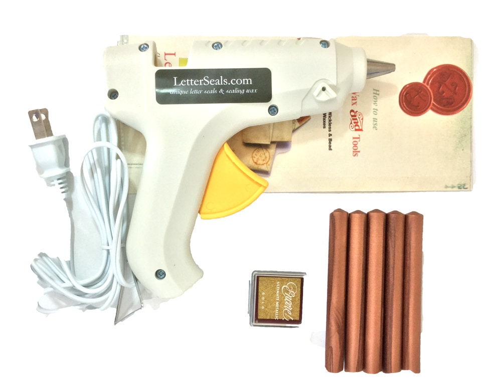 Sealing Wax Gun Wax Set Wax Seal Kit Etsy