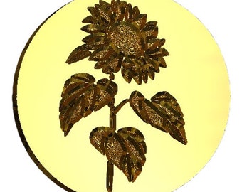 Sunflower Wax Seal Stamp | Handmade in Seattle, USA