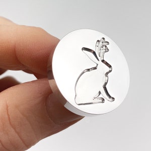 Jackalope Wax Seal Stamp | Mythical Stationery | Handmade in Seattle, USA