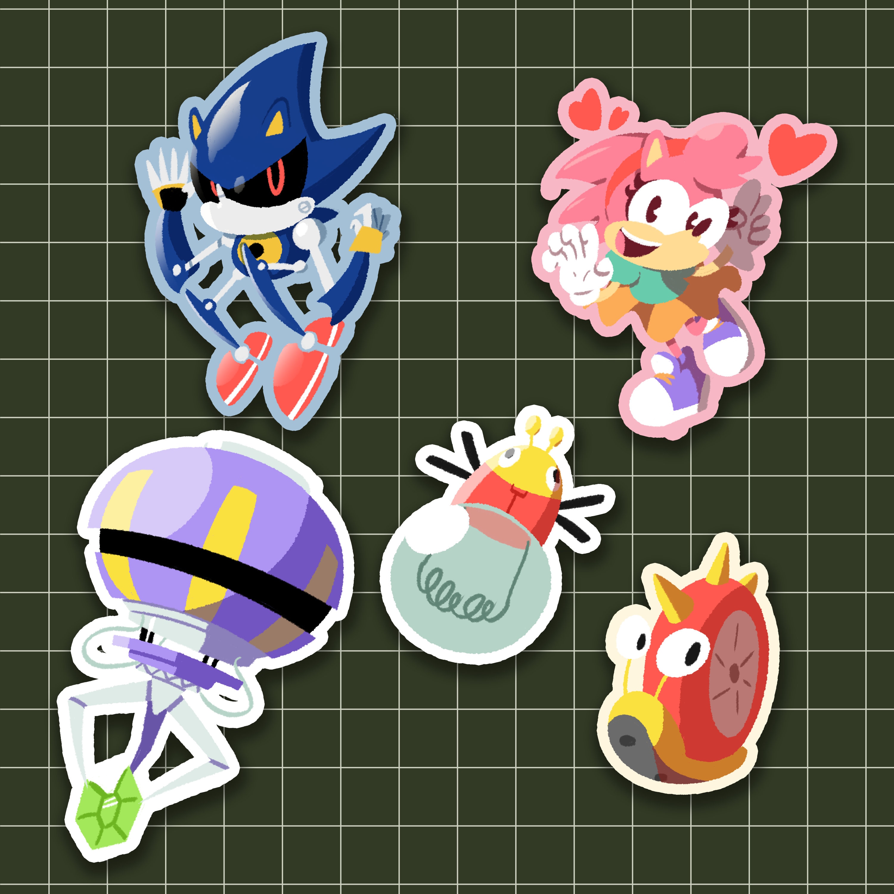 Neo Metal Sonic Stickers for Sale