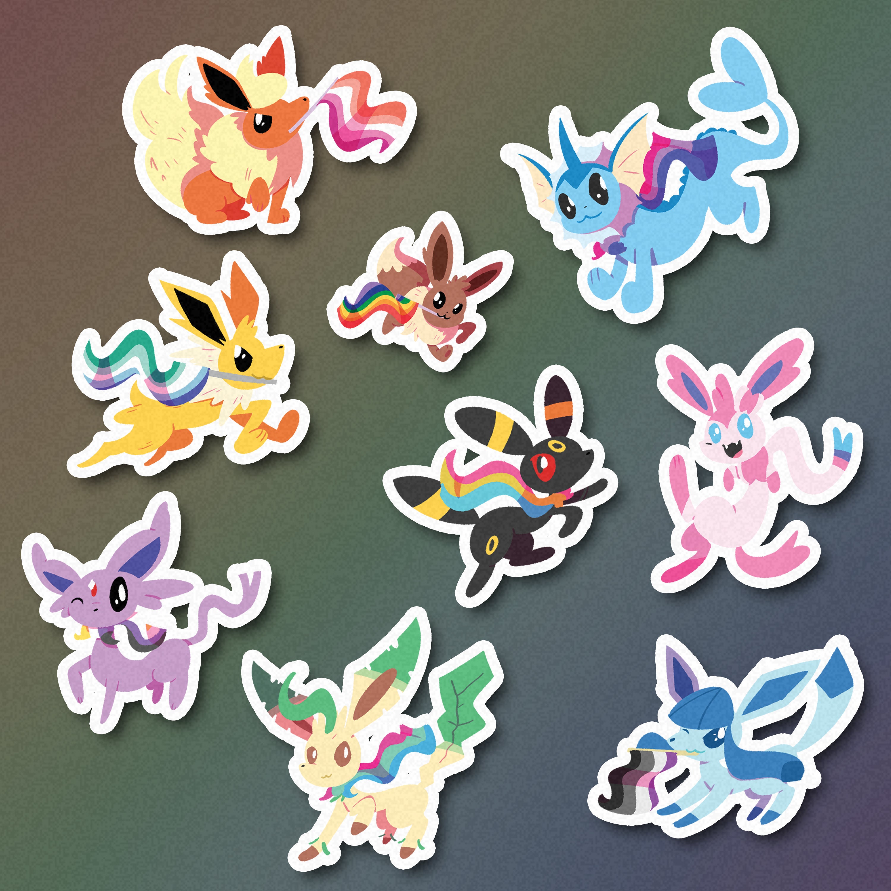 Eevee Pokemon [Possibilities Are Endless] Sticker – PPON