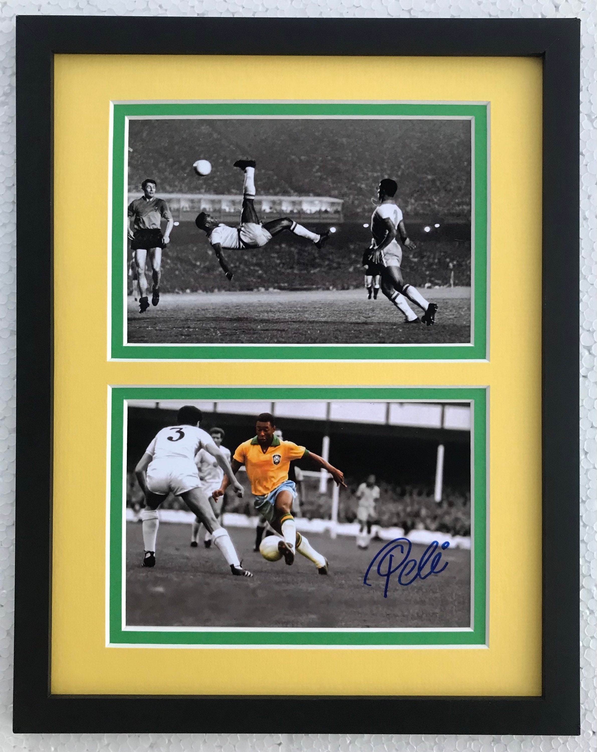 CARD PELE 2019 BRAZIL - THE KING OF FOOTBALL PRINTED AUTOGRAPH