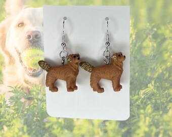 Dog Earrings- Golden Retriever