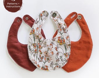 Baby bib sewing pattern pdf