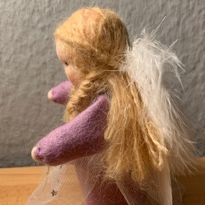 Angel with Heart 14 cm - Birth - Love - Guardian Angel - Handmade -
