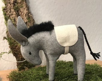 Donkey - Waldorf animal - Animals - Handmade -Handmade