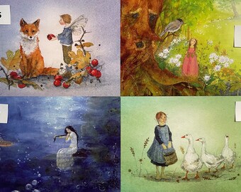 Tema 3 - Cartoline individuali - Biglietti d'auguri - Tavola stagionale - Immagini artistiche - Daniela Drescher -