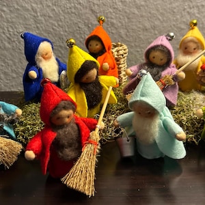 Dwarves - Gnomes - 8 cm - For the seasonal table