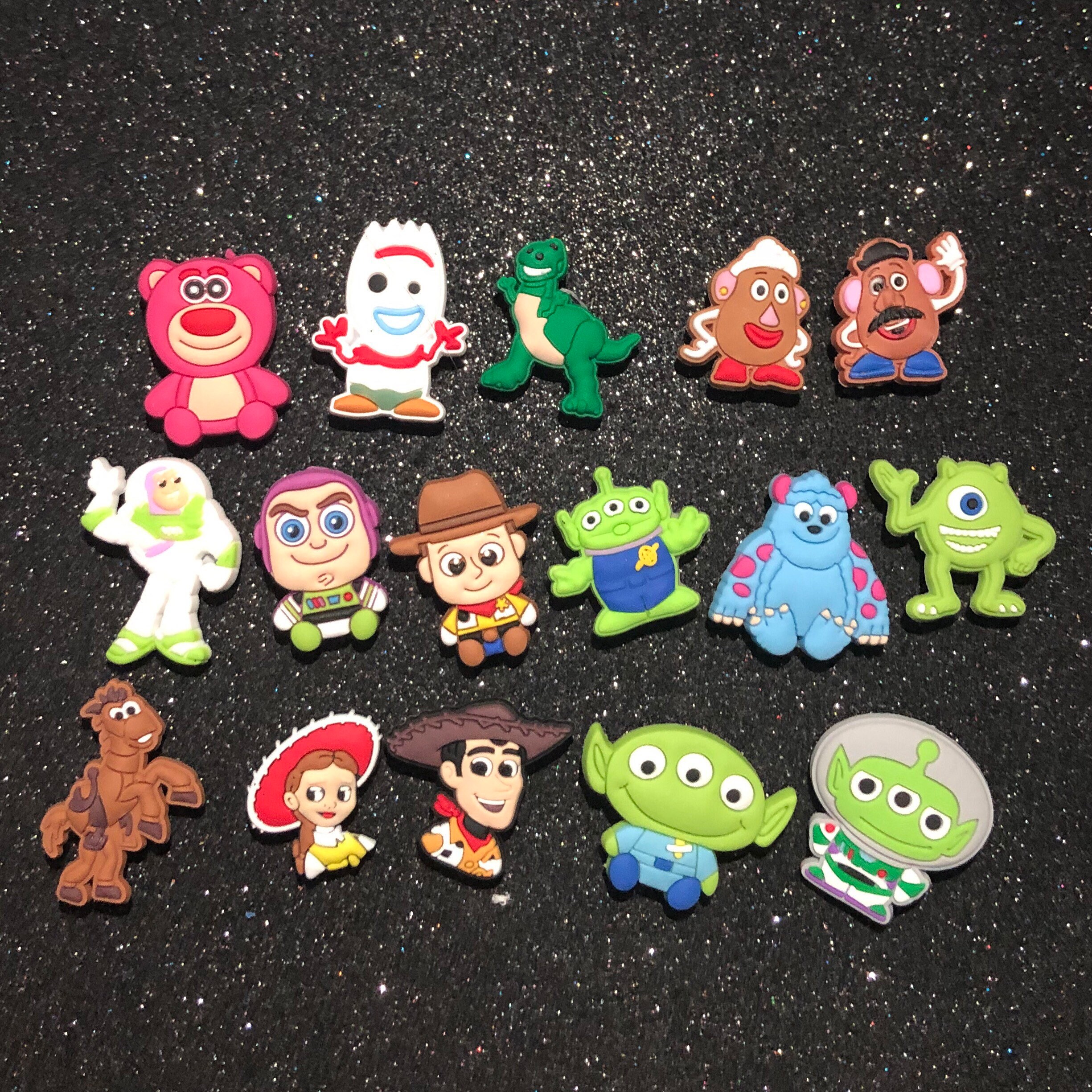 Mix Match Alien Hourse Bear Dinosaur Monster Shoe Charms