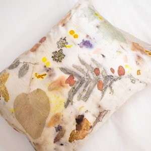 Silk Pillowcase, High Quality Satin Silk Pillow Cover, Naturally Dyed, Luxury Pillowcase, Handmade 100% Silk Pillowcase, Anti wrinkle Pillow
