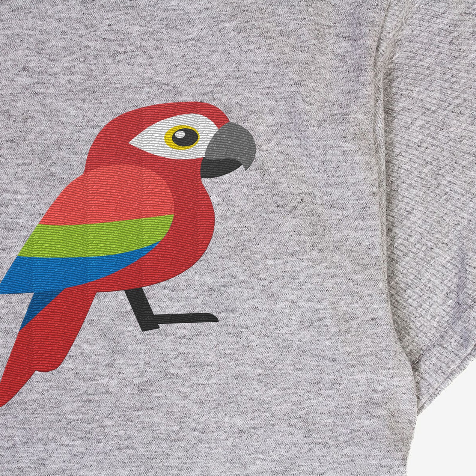 Parrot Design Embroidery Bird Digital Design Kids and Family Etsy