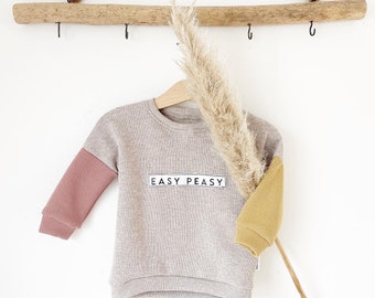 Mixed Sweater mit Aufdruck *personalisierbar*