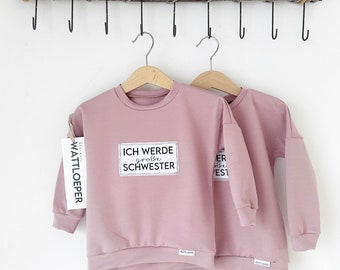 Ich werde große Schwester Pulli