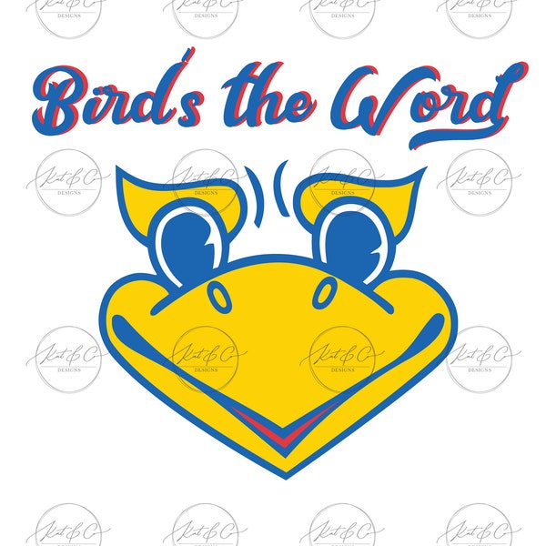 Bird is the Word Svg Etsy