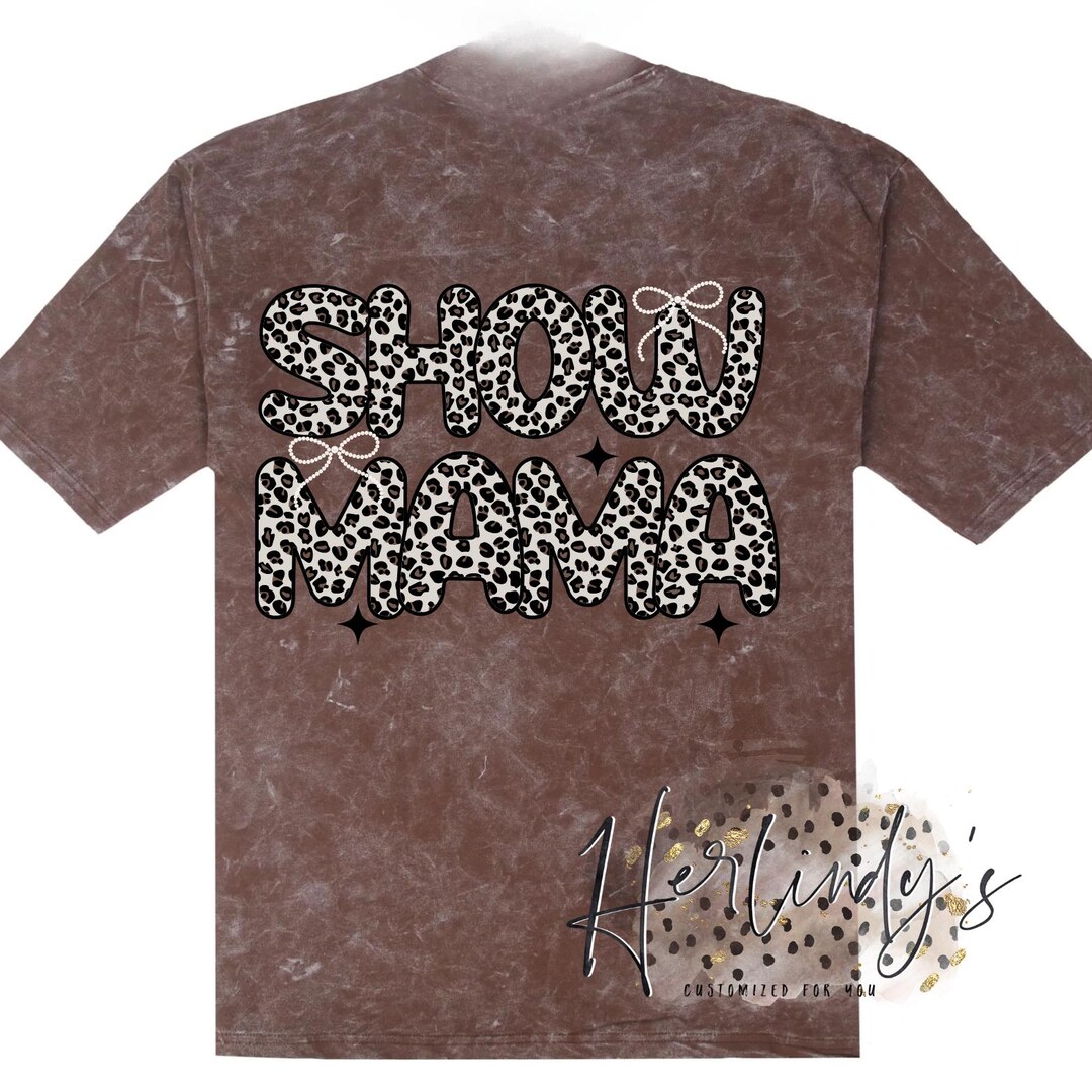 Cheetah Show Mama Png - Etsy
